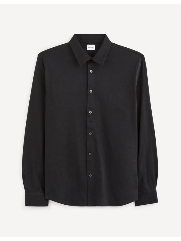 Celio Черна мъжка риза Celio Vajersey