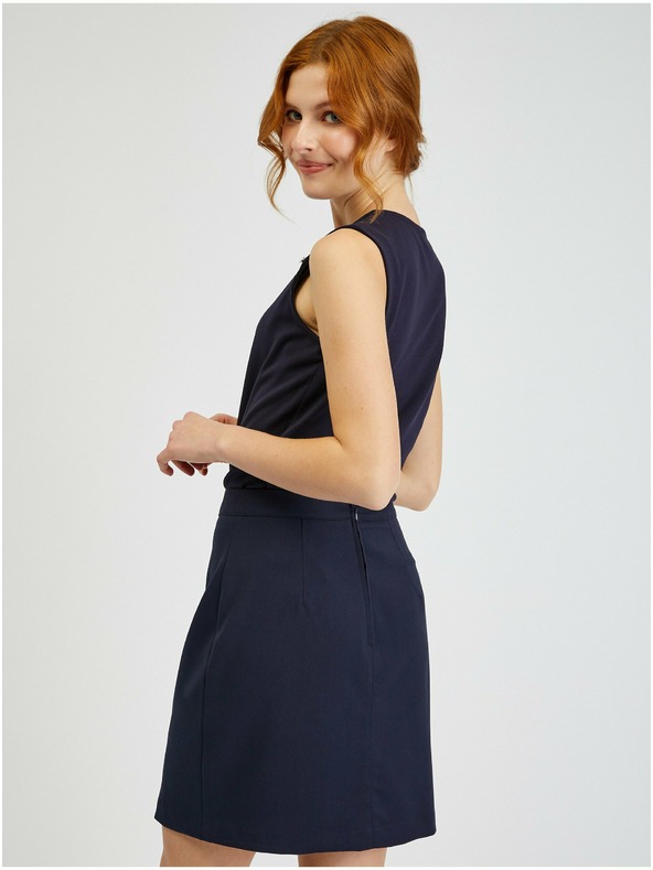 Orsay Тъмносиня дамска пола ORSAY