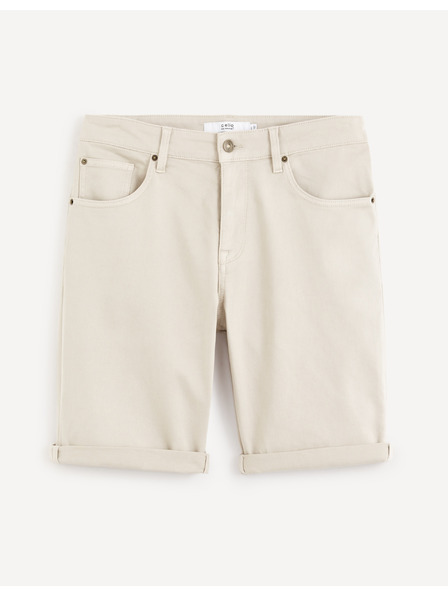 Celio Бежови мъжки къси панталони Celio Mohitobm