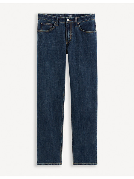 Celio Тъмно сини мъжки дънки с редовна кройка Celio Fostones