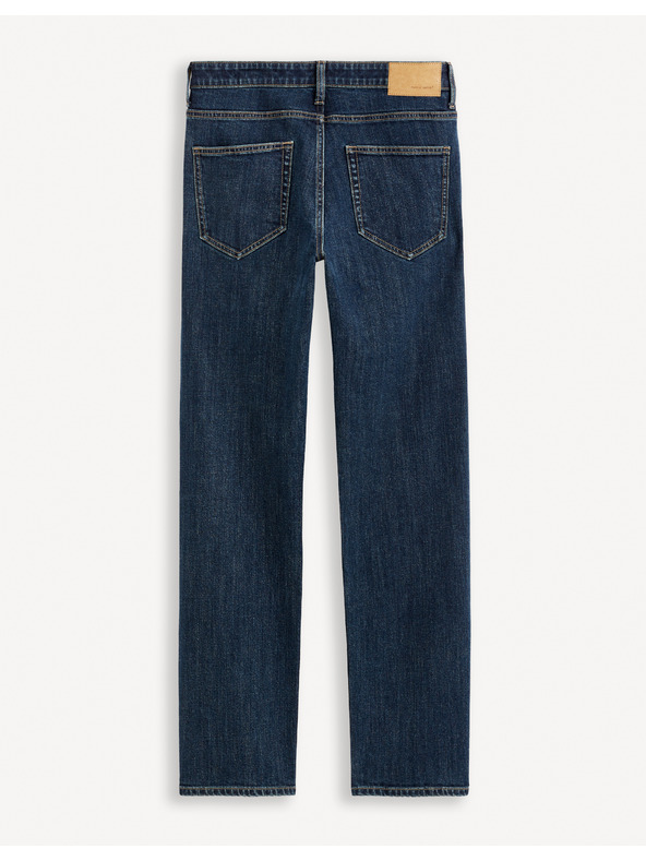 Celio Тъмно сини мъжки дънки с редовна кройка Celio Fostones