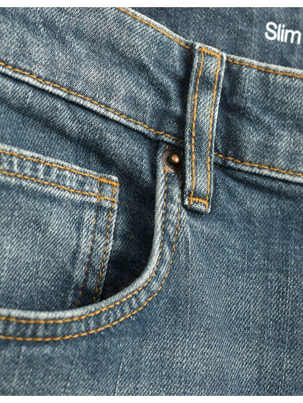 Celio Сини мъжки слим дънки Celio Gotapered