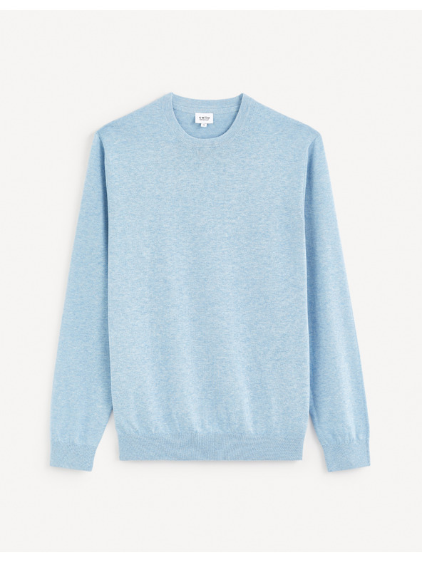 Celio Светлосин мъжки основен пуловер Celio Decoton