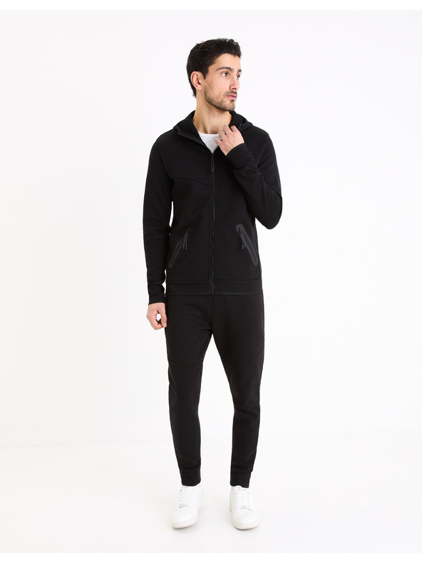 Celio Черен мъжки суитшърт Celio Genewyoke