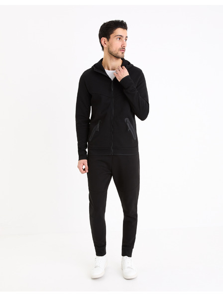 Celio Черен мъжки суитшърт Celio Genewyoke