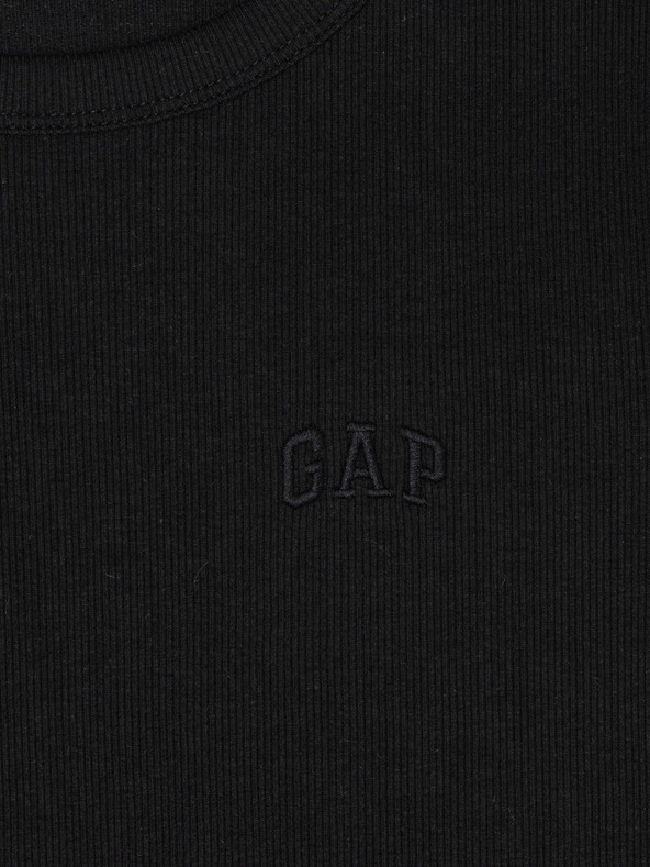 GAP Ребрести тениска с лого GAP