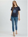 Orsay Тъмносиня дамска тениска ORSAY