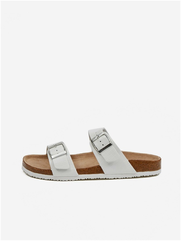 Orsay Бели дамски чехли ORSAY