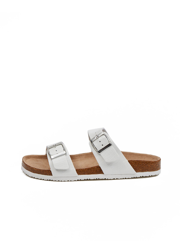 Orsay Бели дамски чехли ORSAY