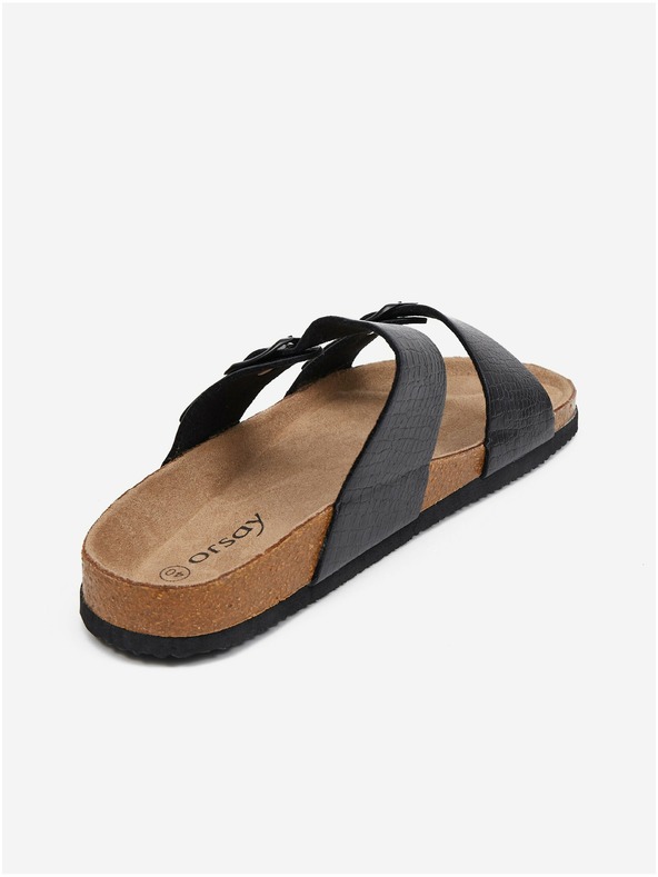 Orsay Черни дамски чехли ORSAY