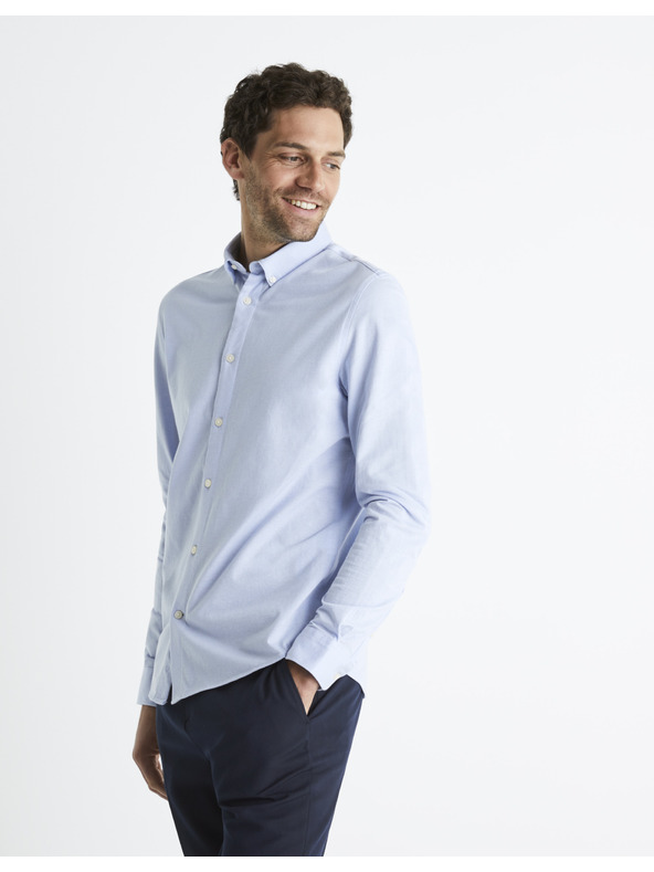 Celio Светлосиня мъжка риза Celio Bapik