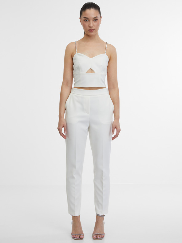 Orsay Кремав дамски топ ORSAY