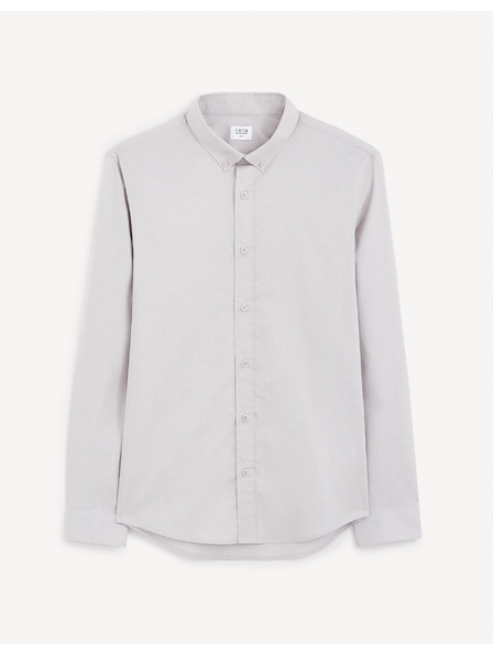 Celio Светлосива мъжка риза Celio Gaop