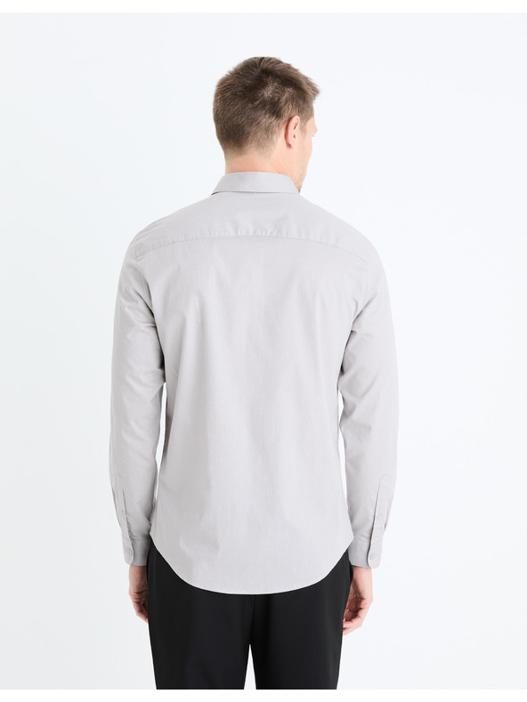 Celio Светлосива мъжка риза Celio Gaop