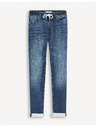 Celio Сини мъжки дънки с вталена кройка Celio Gosuper