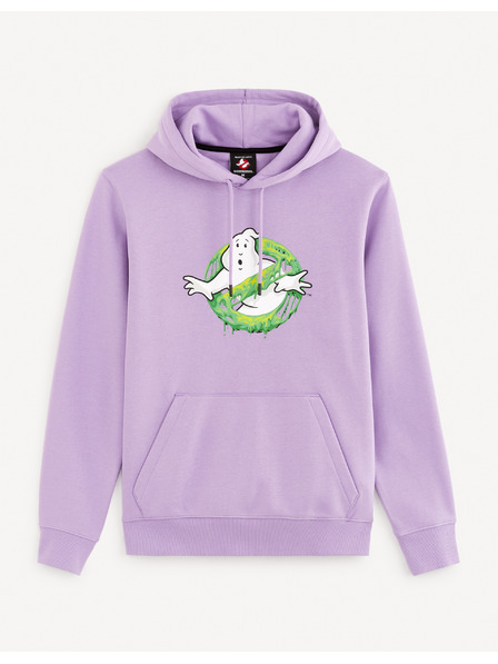 Celio Светлолилав мъжки суитшърт Celio Ghostbusters