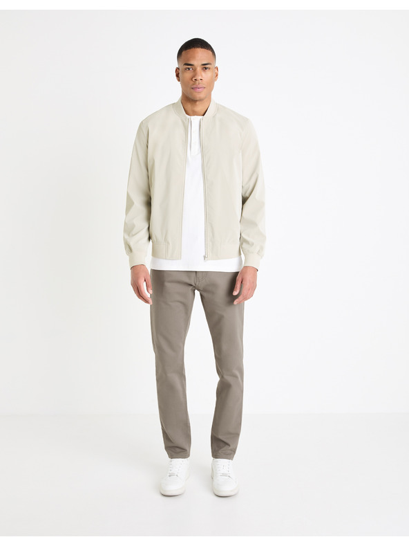 Celio Бежов мъжки панталон Celio Gofive