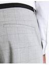 Celio Светлосиви мъжки карирани панталони чино Celio Gocarreau