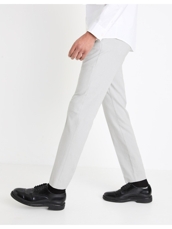 Celio Светлосиви мъжки панталони тип "чино" Celio Gosi