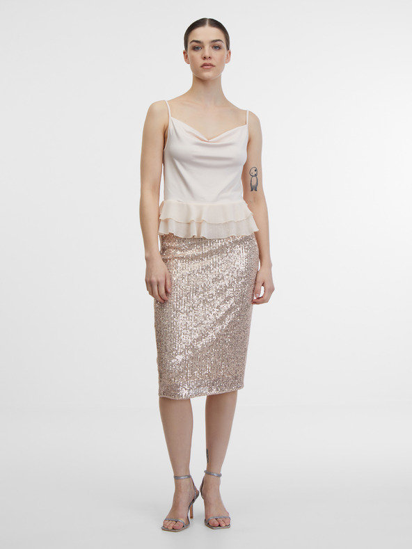 Orsay Бежов дамски топ ORSAY