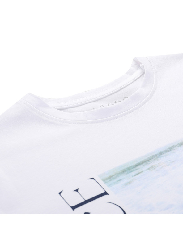 NAX Бяла дамска тениска NAX NERGA