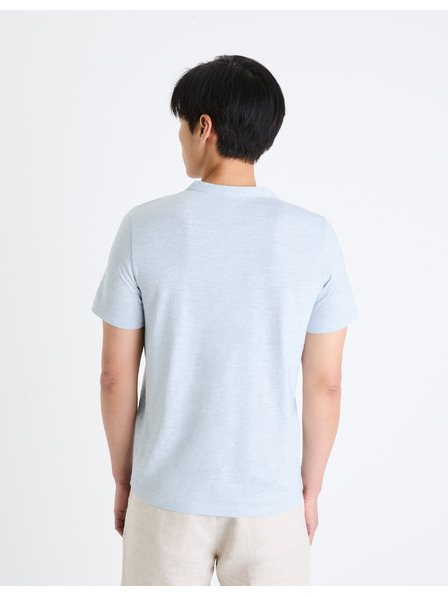 Celio Светлосиня мъжка риза Celio henley Cegeti