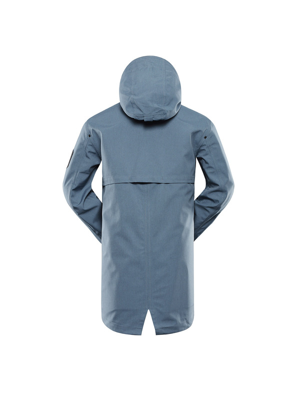 ALPINE PRO Синьо мъжко водоустойчиво палто ALPINE PRO PERFET