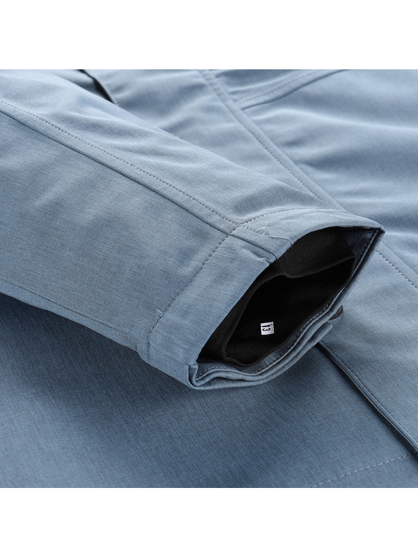 ALPINE PRO Синьо мъжко водоустойчиво палто ALPINE PRO PERFET