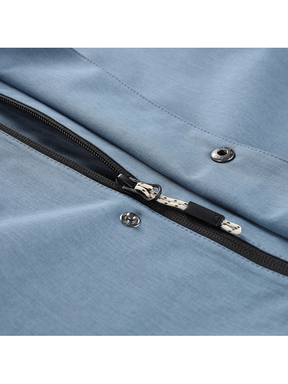 ALPINE PRO Синьо мъжко водоустойчиво палто ALPINE PRO PERFET