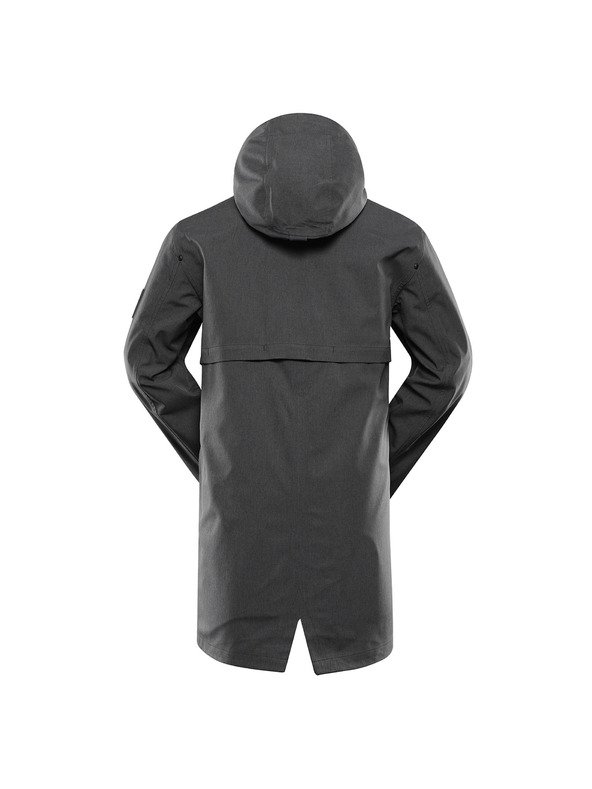 ALPINE PRO Мъжко сиво палто с мембрана PTX ALPINE PRO Perfet