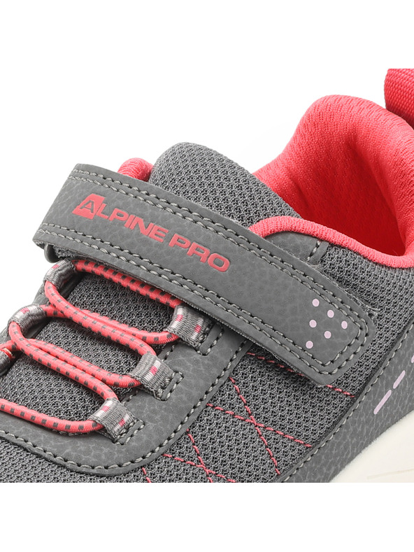 ALPINE PRO Розово-сиви детски маратонки за открито ALPINE PRO MORELO