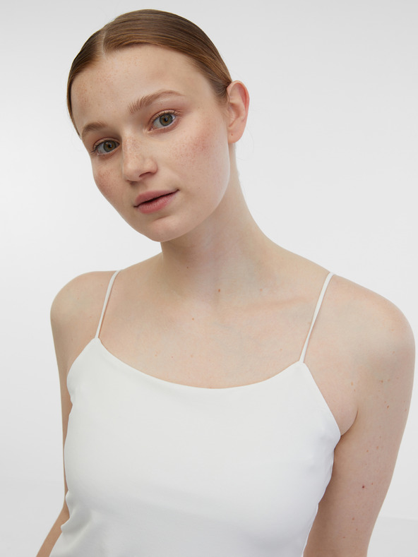 Orsay Бял дамски потник ORSAY