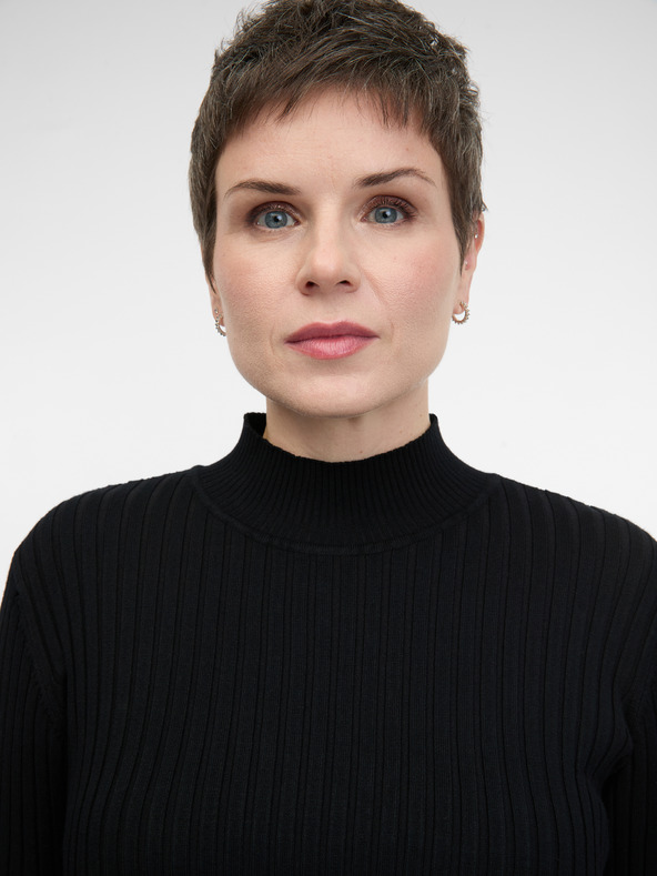 Orsay Черен дамски лек пуловер ORSAY