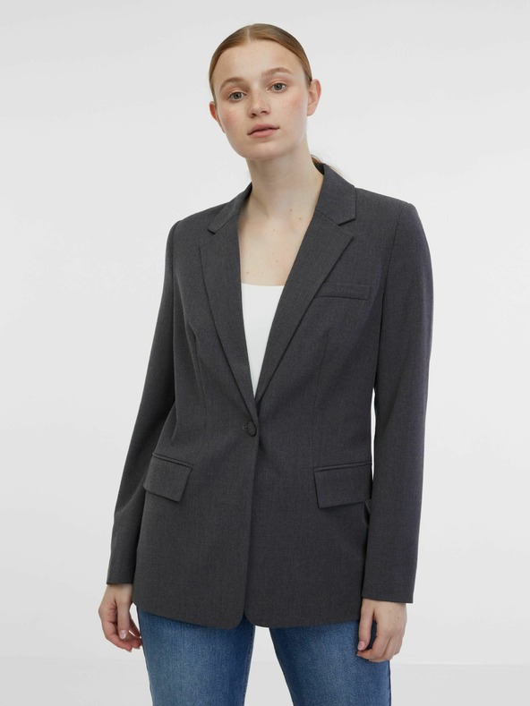 Orsay Тъмносиво дамско сако ORSAY