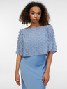Orsay Светло синя дамска блуза на цветя ORSAY