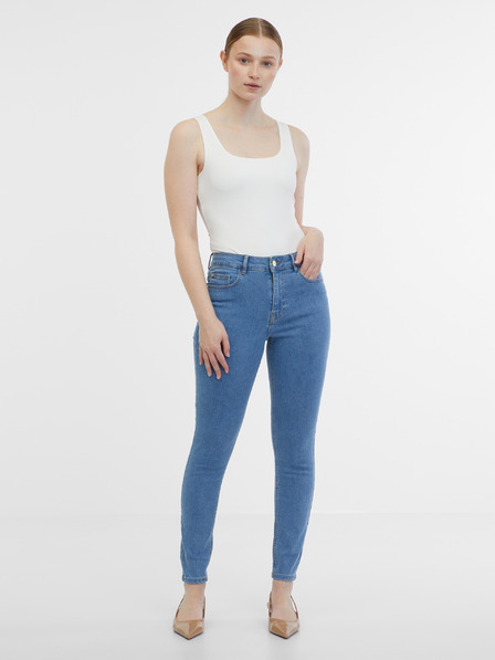Orsay Светлосини дамски skinny fit дънки ORSAY