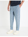 Celio Сини мъжки панталони от лен Celio Dolinusco
