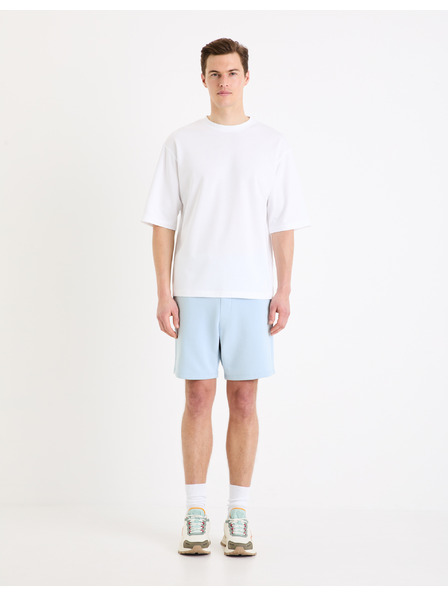 Celio Светлосини мъжки спортни къси панталони Celio Toshort