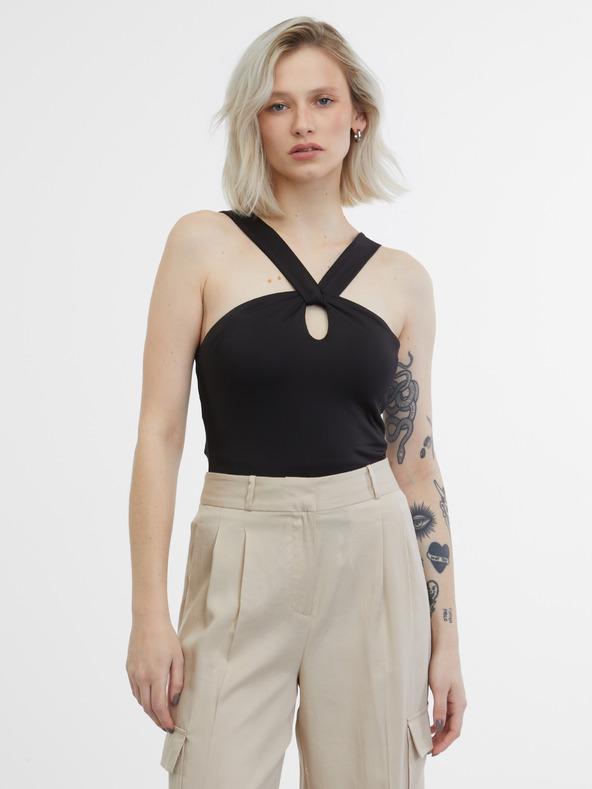 Orsay Черен дамски топ ORSAY