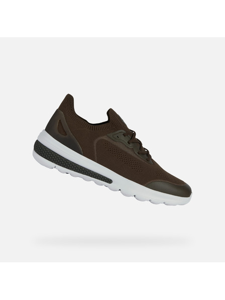 Geox Мъжки маратонки Geox Spherica actif в цвят каки