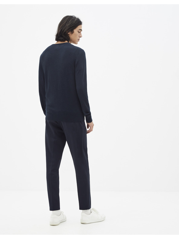 Celio Тъмносин основен пуловер Celio Sebase