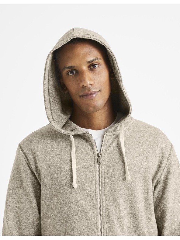 Celio Светлосив основен пуловер Celio Vemoulino