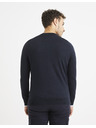 Celio Тъмносин пуловер с вълна Celio Veritas