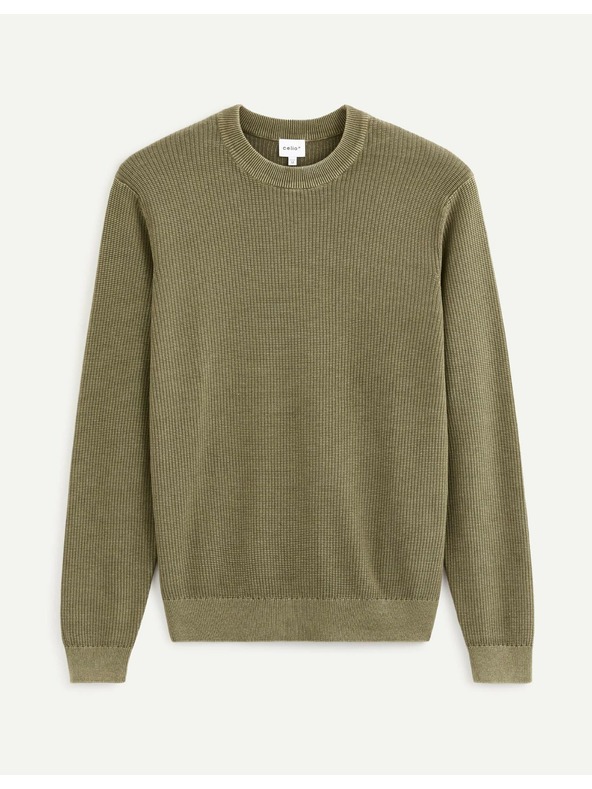 Celio Основен пуловер в цвят каки Celio Vecold