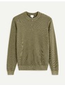 Celio Основен пуловер в цвят каки Celio Vecold
