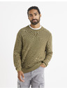 Celio Основен пуловер в цвят каки Celio Vecold
