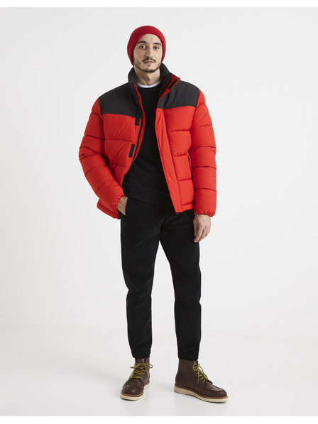 Celio Червено ватирано зимно яке Celio Vuelectra