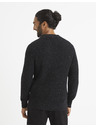 Celio Черен мъжки пуловер Celio