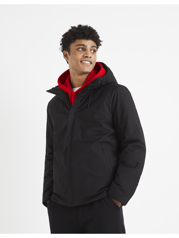 Celio Черно мъжко яке Celio Vuhero