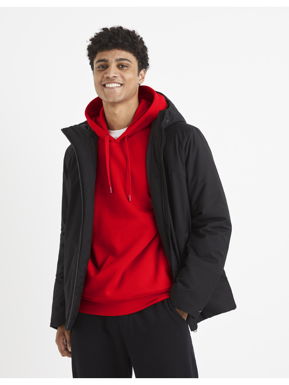 Celio Черно мъжко яке Celio Vuhero